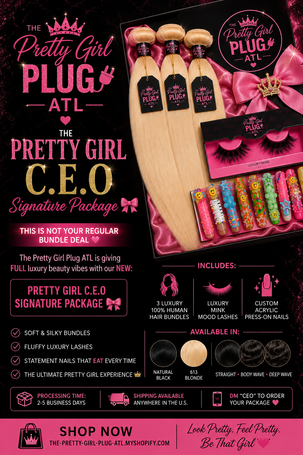 The Pretty Girl C.E.O Signature Package 🎀
