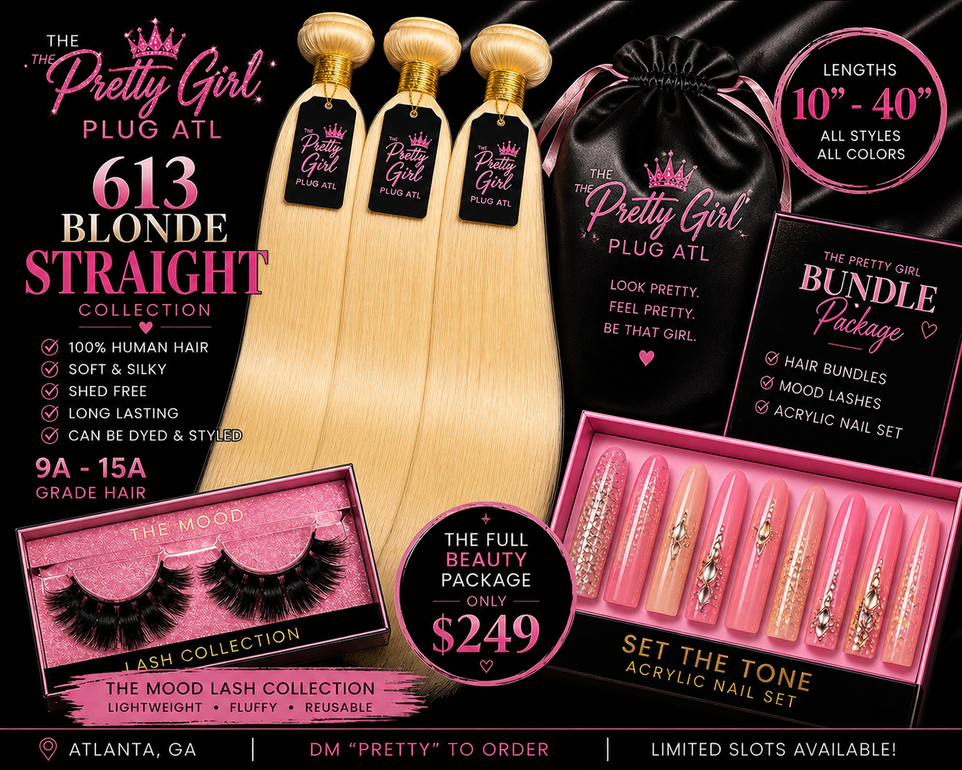 The Pretty Girl Blondes Have Fun Package🎀